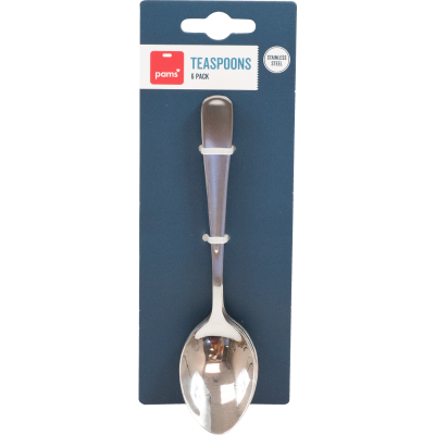 Pams Stainless Steel Teaspoons ea