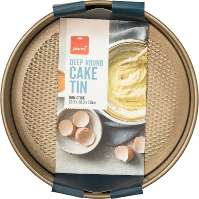Pams Non Stick Round Deep Cake Tin 1pk