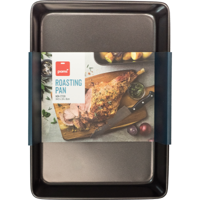 Pams Non Stick Roasting Pan 34 x 24cm 1pk