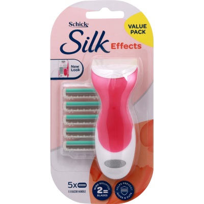 Schick Silk Effects Disposable Razor 1pk