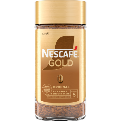 Nescafe Gold Original Medium Instant Coffee 200g