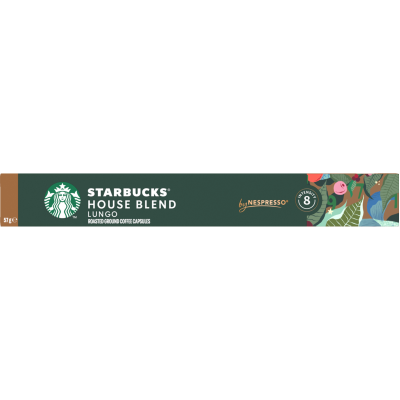 Starbucks House Blend Lungo Capsules 10 x 5.2g