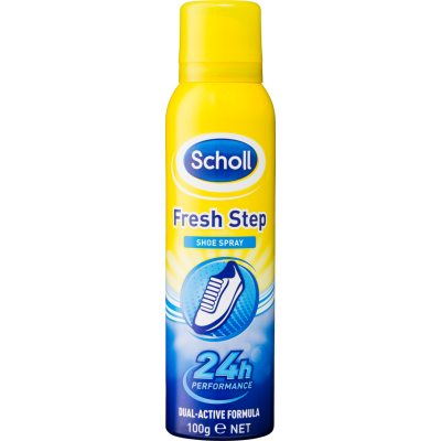 Scholl Fresh Step Shoe Spray 100g
