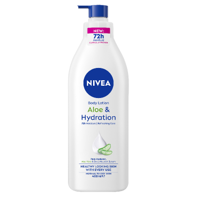 Nivea Aloe & Hydration 72Hr Moisture Body Lotion 400ml