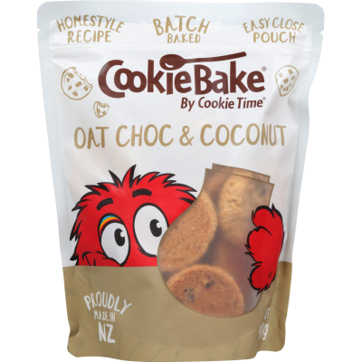 Cookie Time Cookie Bake Oat Choc & Coconut Cookies 400g