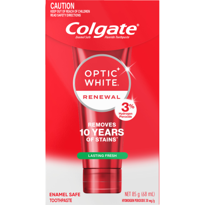 Colgate Optic White Renewal Lasting Fresh Whitening Toothpaste 85g
