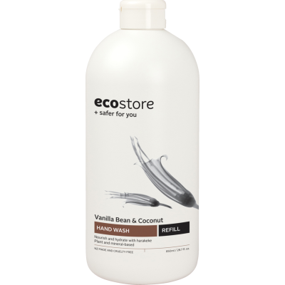 Ecostore Vanilla Bean & Coconut Hand Wash Refill 850ml
