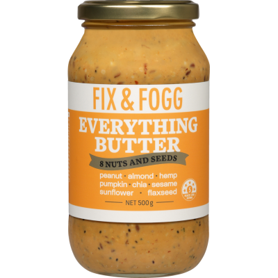 Fix & Fogg Everything Butter Peanut Butter 500g