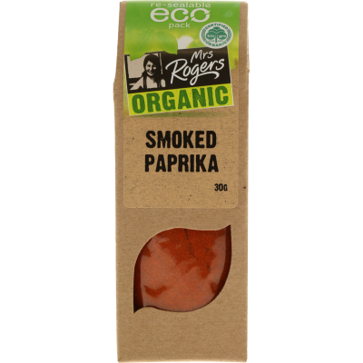 Mrs Rogers Organic Eco Smoked Paprika 30g