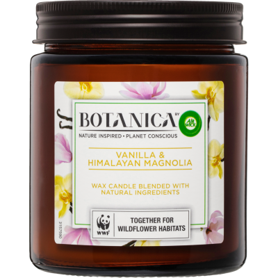 Botanica Vanilla & Himalayan Magnolia Wax Candle 1pk