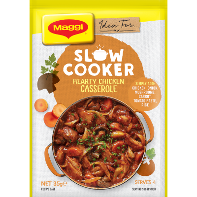 Maggi Slow Cook Chicken Casserole Natural Recipe Base 35g GoPotatoes