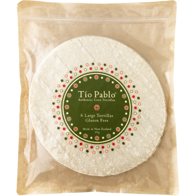 Tio Pablo Authentic White Corn Tortillas 6 x 62g
