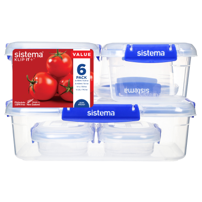 Sistema Klip It+ Rectangle Value Pack Containers 1pk