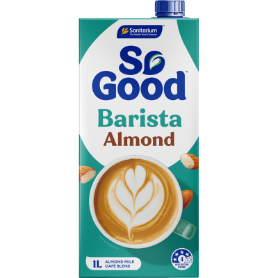 Sanitarium So Good Barista Edition Almond Milk 1l