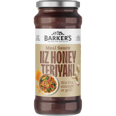 Barker's NZ Honey Teriyaki Sake Meal Sauce 500g