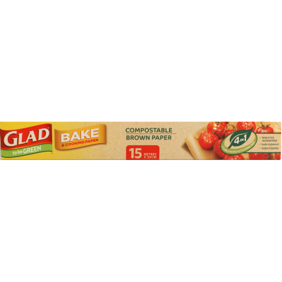 Glad To Be Green Bake & Cooking Compostable Paper 15m