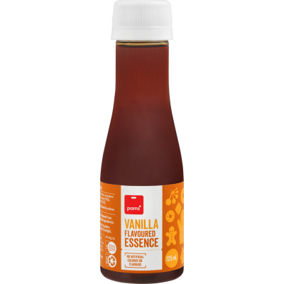 Pams Vanilla Flavoured Essence 125ml