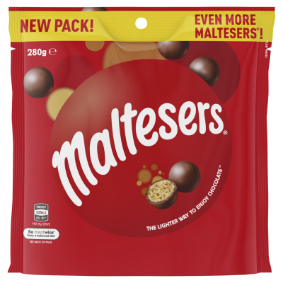 Maltesers Milk Chocolate Pouch 280g