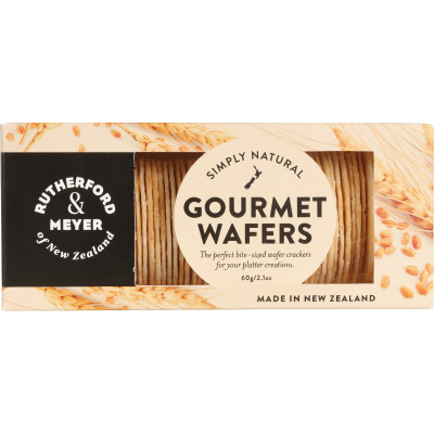 Rutherford & Meyer Simply Natural Gourmet Wafers 60g