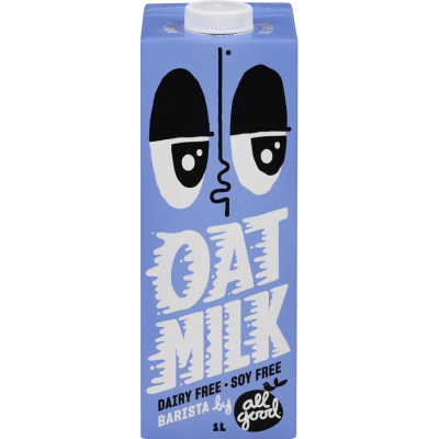 All Good Barista Oat Milk (6 x 1 L) – All Good NZ