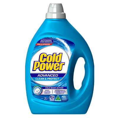 Cold Power Advanced Clean & Protect Laundry Liquid 2l