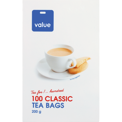 Pams Value Classic Tea Bags 100pk