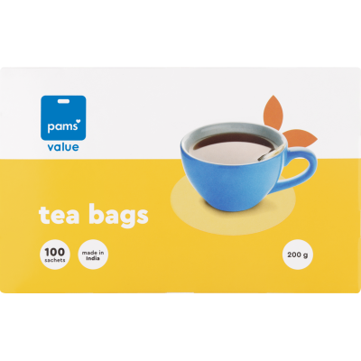 Pams Value Classic Tea Bags 100pk