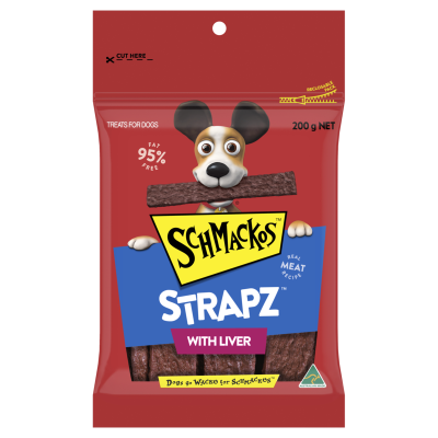 Schmackos Liver Strapz 200g