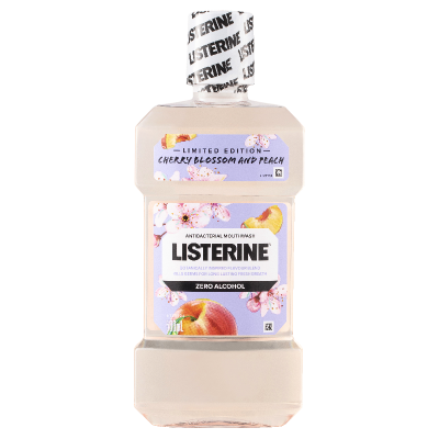 Listerine Cherry Blossom & Peach Mouthwash 500ml