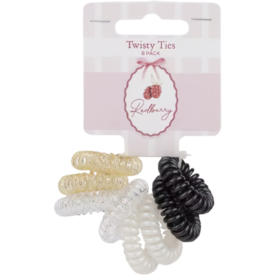 Korbond Redberry Twisty Ties 8pk