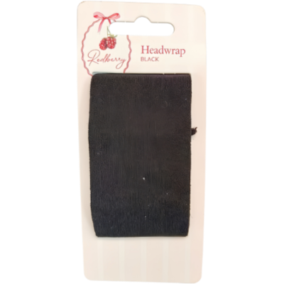 Korbond Redberry Headwrap Black 1pk