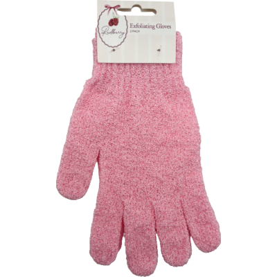 Korbond Redberry Exfoliating Gloves 2pk