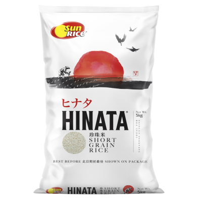 SunRice Hinata Short Grain Rice 5kg