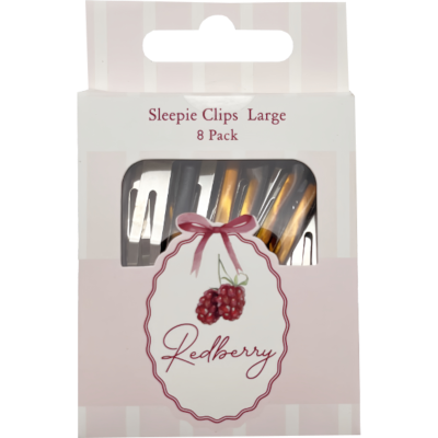 Korbond Redberry Sleepie Clips Large 8pk