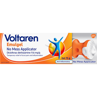 Voltaren No Mess Emulgel 1.16% 75g