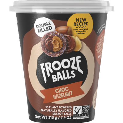 Frooze Balls Choc Hazelnut Plant Powered Energy Balls 210g