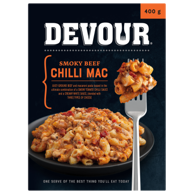 Devour Smoky Beef Chilli Mac 400g