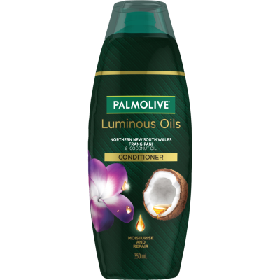 Palmolive Luminous Oils Far North Queensland Frangipani & Coconut Oil Conditioner 350ml