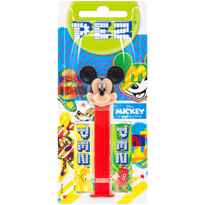 Pez Disney Mickey & Friends Confectionery Dispenser Assorted 17g