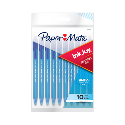 Paper Mate Inkjoy Blue Pens 10pk