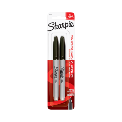 Sharpie Fine Black Markers ea