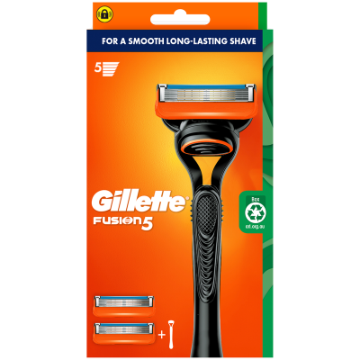 Gillette Fusion 5 Razor & 2 Cartridges 1pk