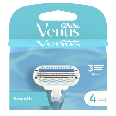 Gillette Venus Venus Smooth Cartridges 4pk