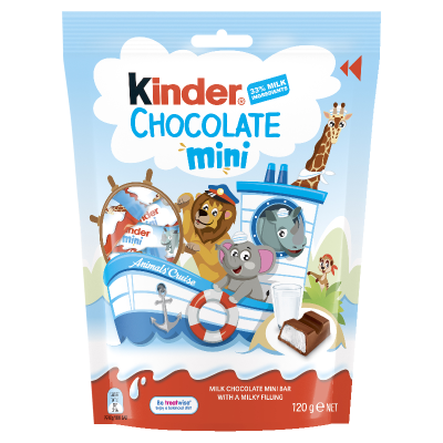 Kinder Safari World Mini Chocolate Bars 120g
