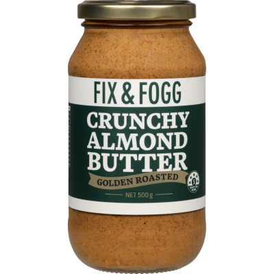 Fix & Fogg Crunchy Almond Butter 500g