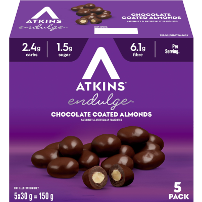 Atkins Endulge Chocolate Coated Almonds 150g