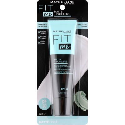 Maybelline New York Fit Me Matte + Poreless Primer 1pk