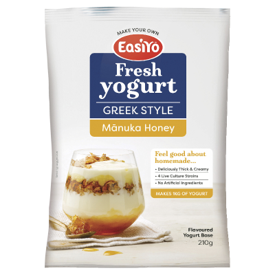 Easiyo Greek Style Manuka Honey Flavoured Yogurt Base 210g