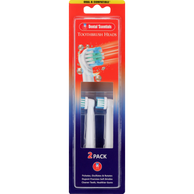 Dental 'Ssentials Toothbrush Heads 2pk