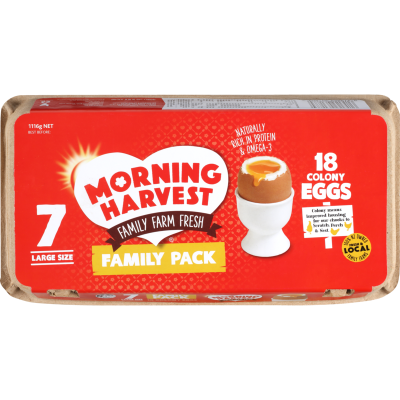 Morning Harvest Colony Size 7 Eggs 18pk
